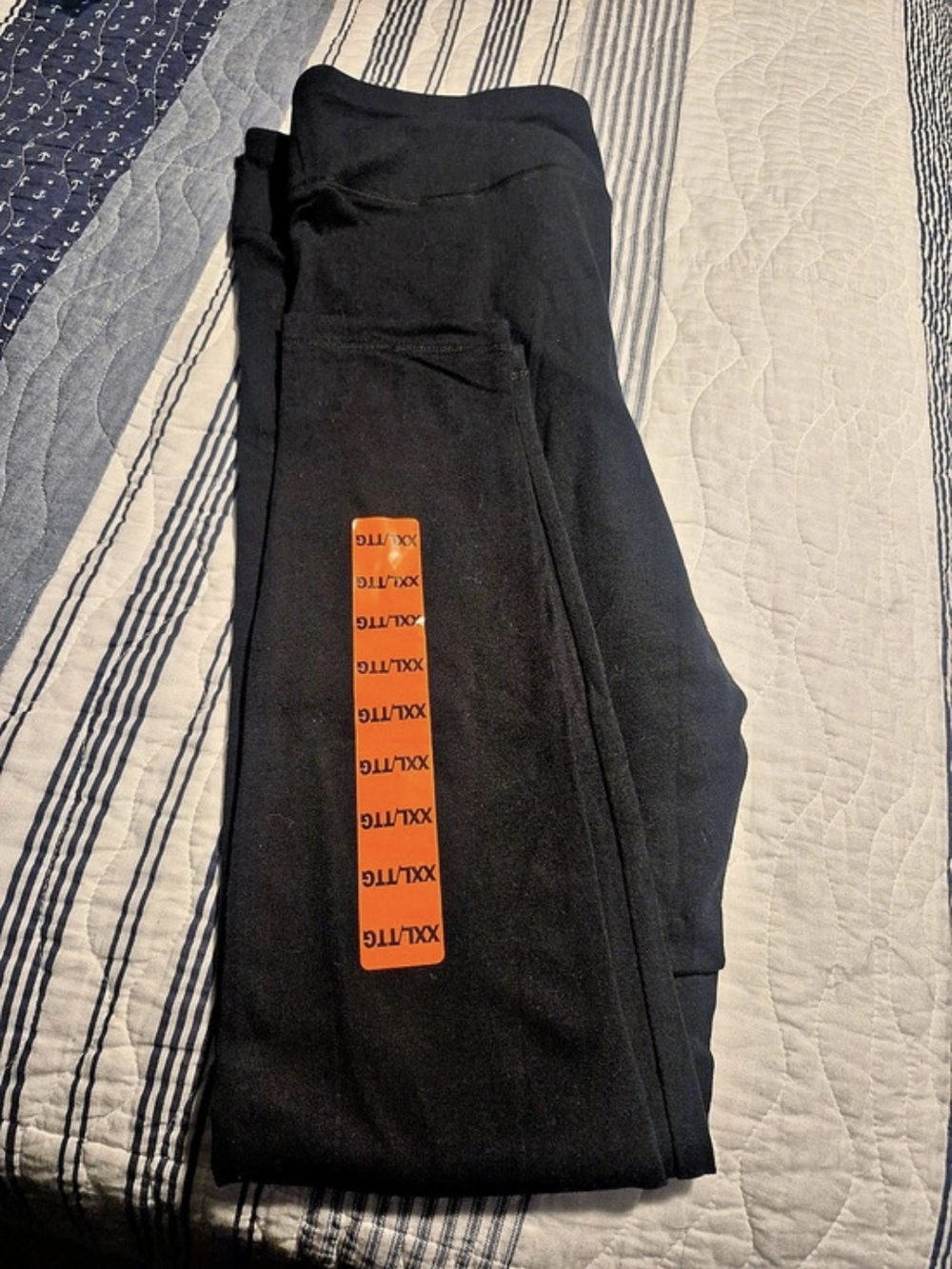 Nicole Miller Black Leggings XXL